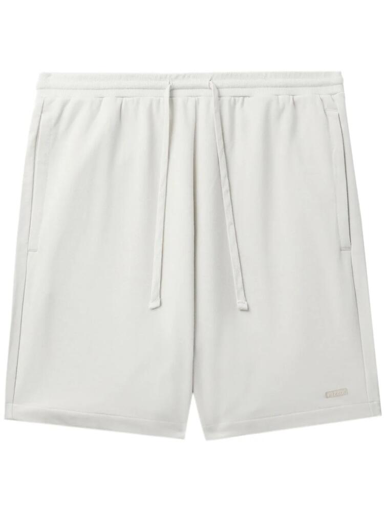 izzue cotton track shorts - Grey Cover