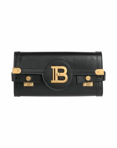 Balmain Woman Handbag Black Cowhide Cover