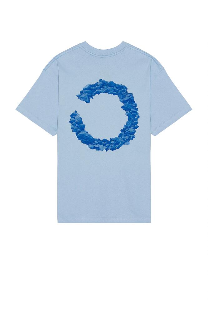 Objects IV Life Boulder Print T-shirt in Blue Cover