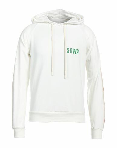 Takeshy Kurosawa Man Sweatshirt White Cotton, Elastane Cover