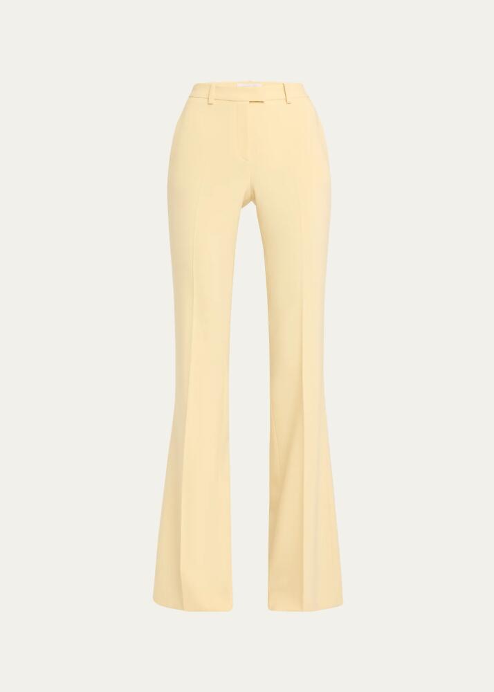 Michael Kors Collection Haylee Flare Crepe Trousers Cover