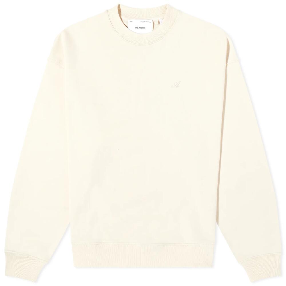 Axel Arigato Men's Honor Crew Sweat in Pale Beige Cover