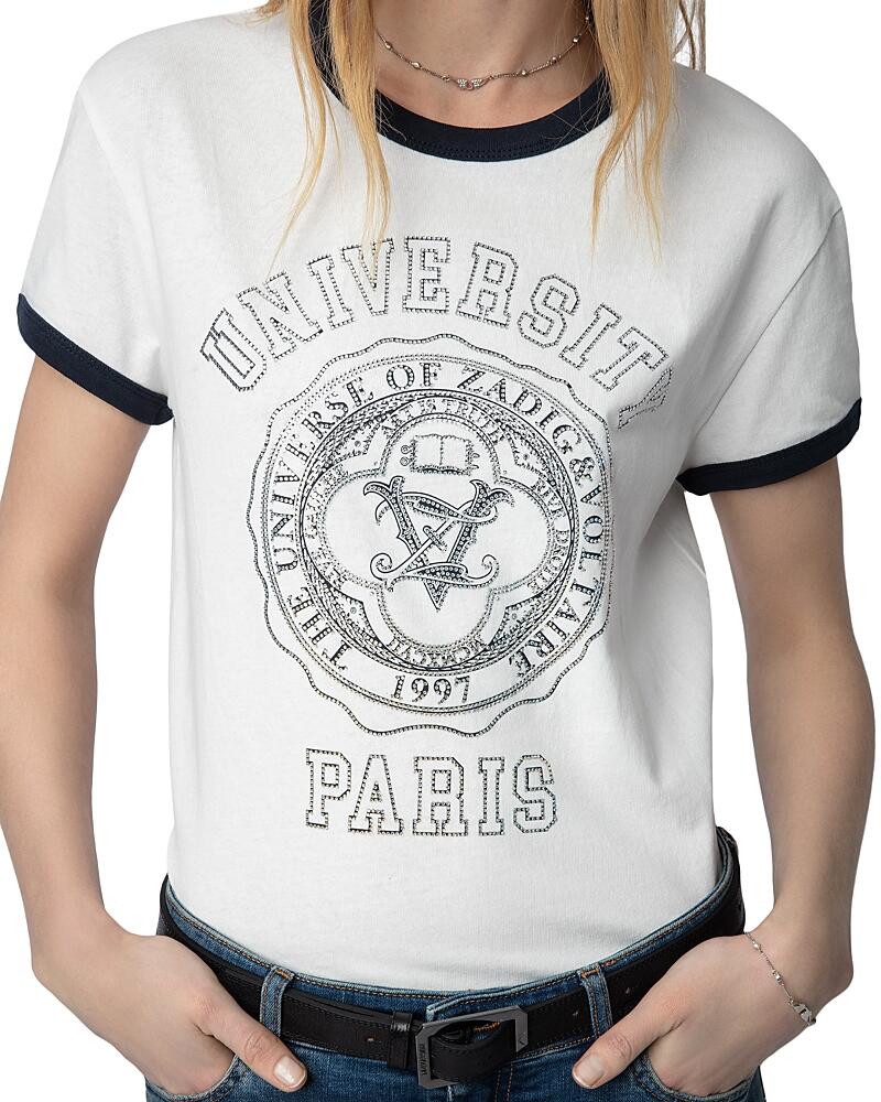 Zadig & Voltaire University Graphic Tee Cover