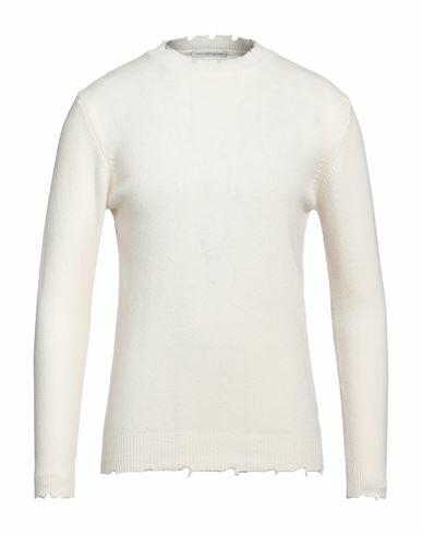 Grey Daniele Alessandrini Man Sweater Ivory Wool, Polyamide Cover