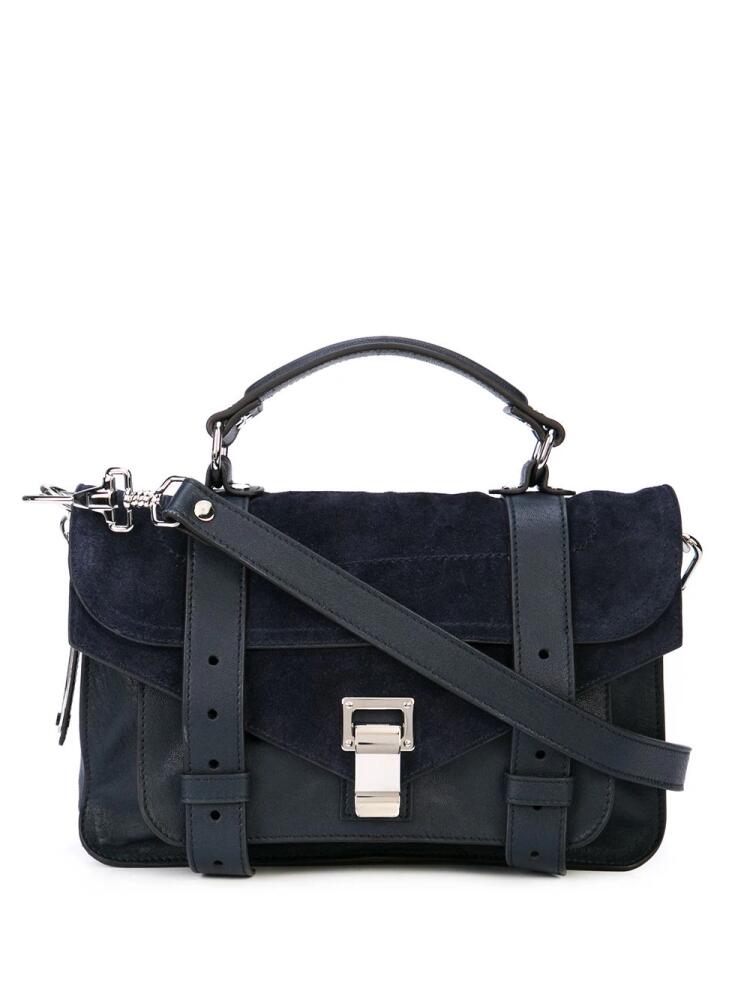 Proenza Schouler Mixed PS1 Tiny crossbody bag - Blue Cover