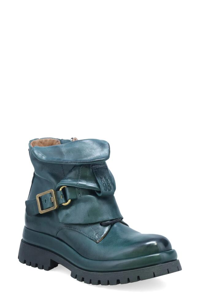 A. S.98 Drakie Bootie in Teal Cover