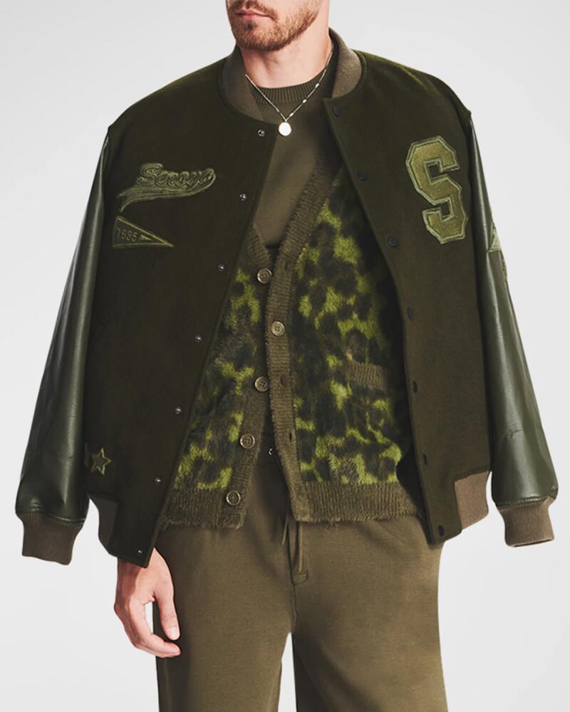 SER.O.YA Men's Malcolm Bomber Jacket Cover