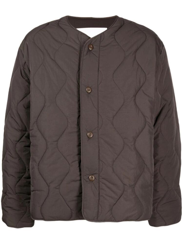 Spoonyard quilted padded shirt jacket - Brown Cover