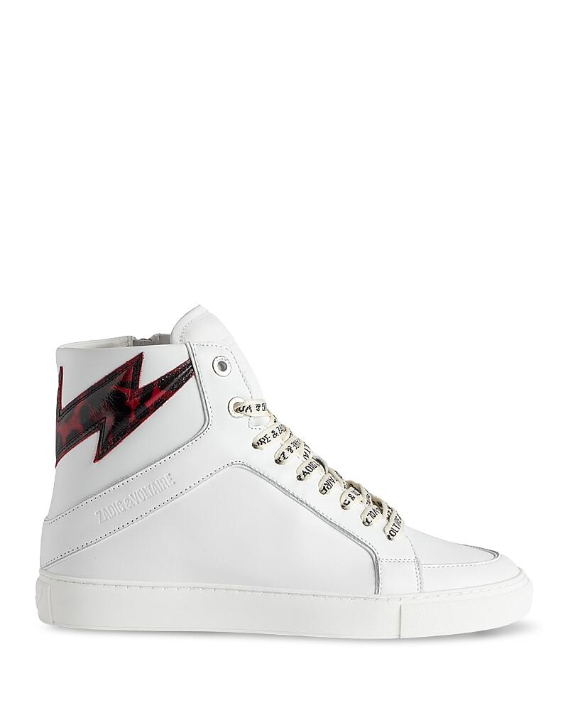 Zadig & Voltaire Women's High Flash Lace Up High Top Sneakers Cover