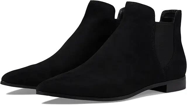 Cole Haan Hara Bootie (Black Suede) Women's Shoes Cover