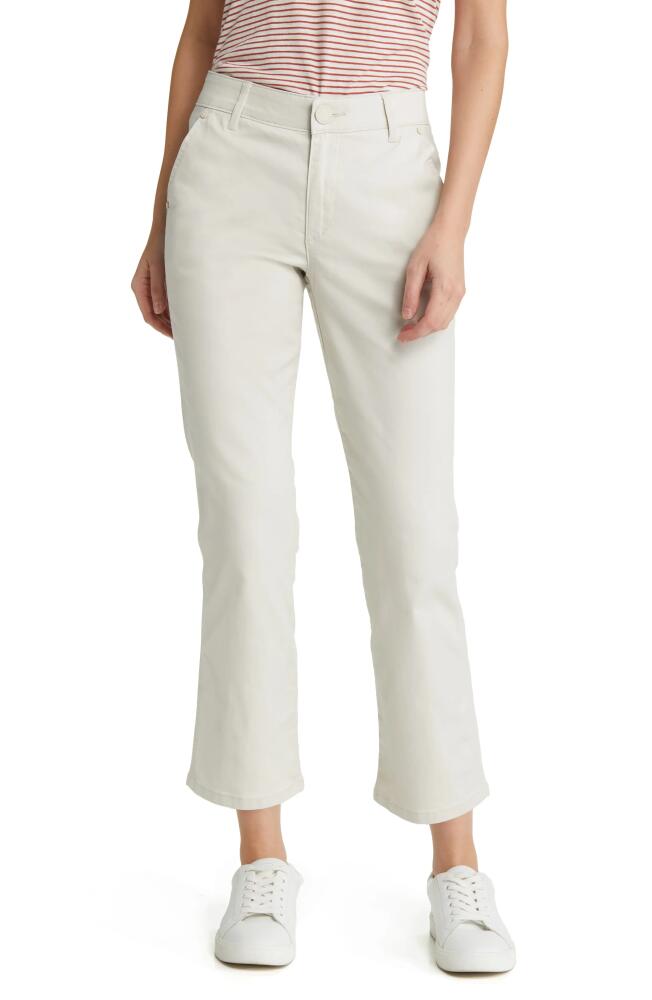 Wit & Wisdom 'Ab'Solution High Waist Kick Flare Pants in Pale Stone Cover