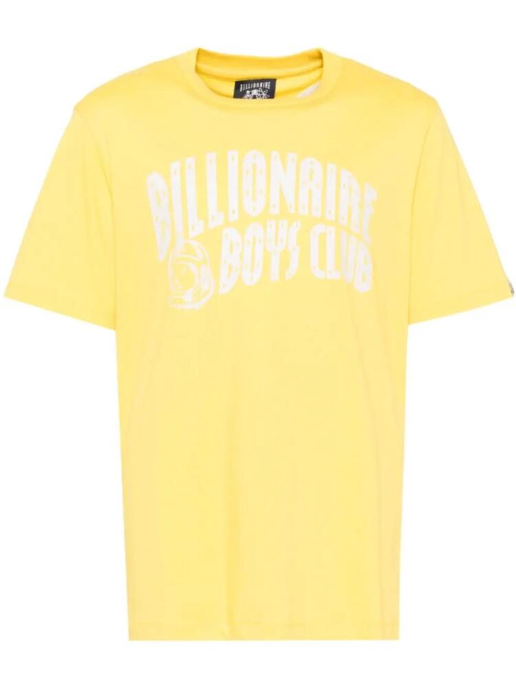 Billionaire Boys Club logo-print T-shirt - Yellow Cover