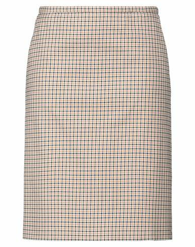 Sportmax Woman Midi skirt Camel Cotton, Wool, Elastane Cover