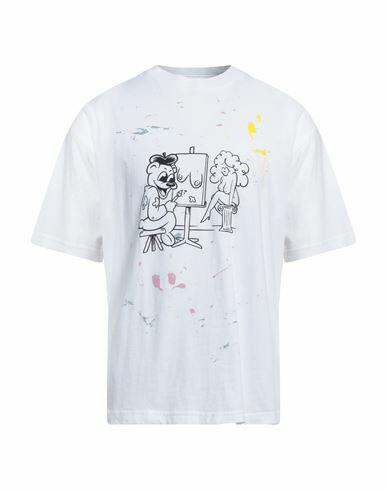 Domrebel Man T-shirt White Cotton Cover