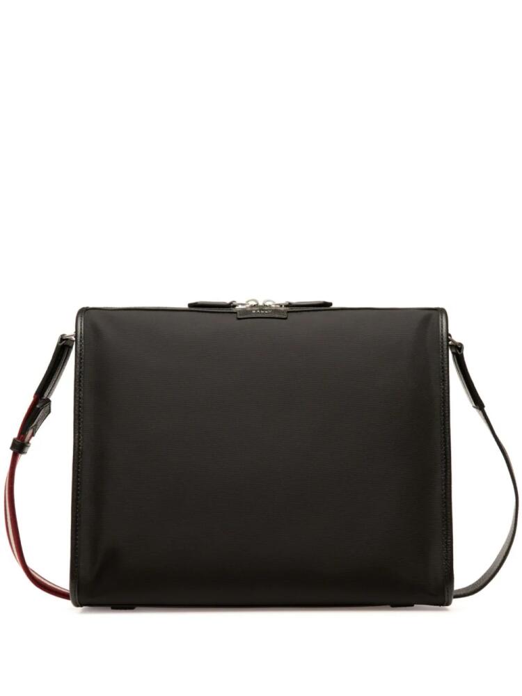 Bally Code canvas messenger bag - Black Cover