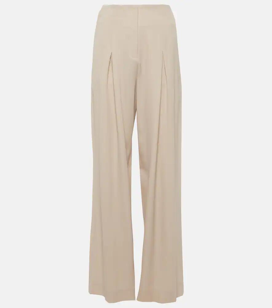 Fforme Faye high-rise wool wide-leg pants Cover