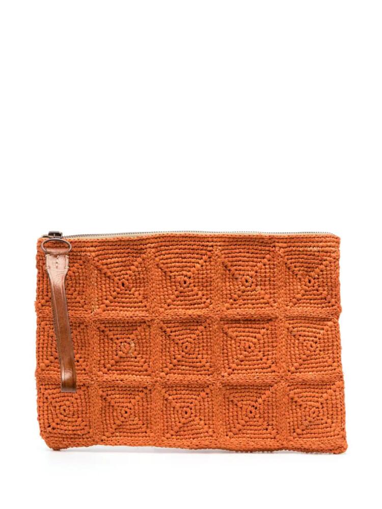 IBELIV Tanala woven clutch - Orange Cover