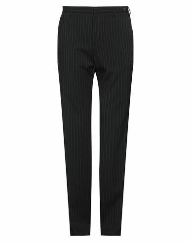 Richmond X Man Pants Black Virgin Wool, Elastane, Polyester Cover