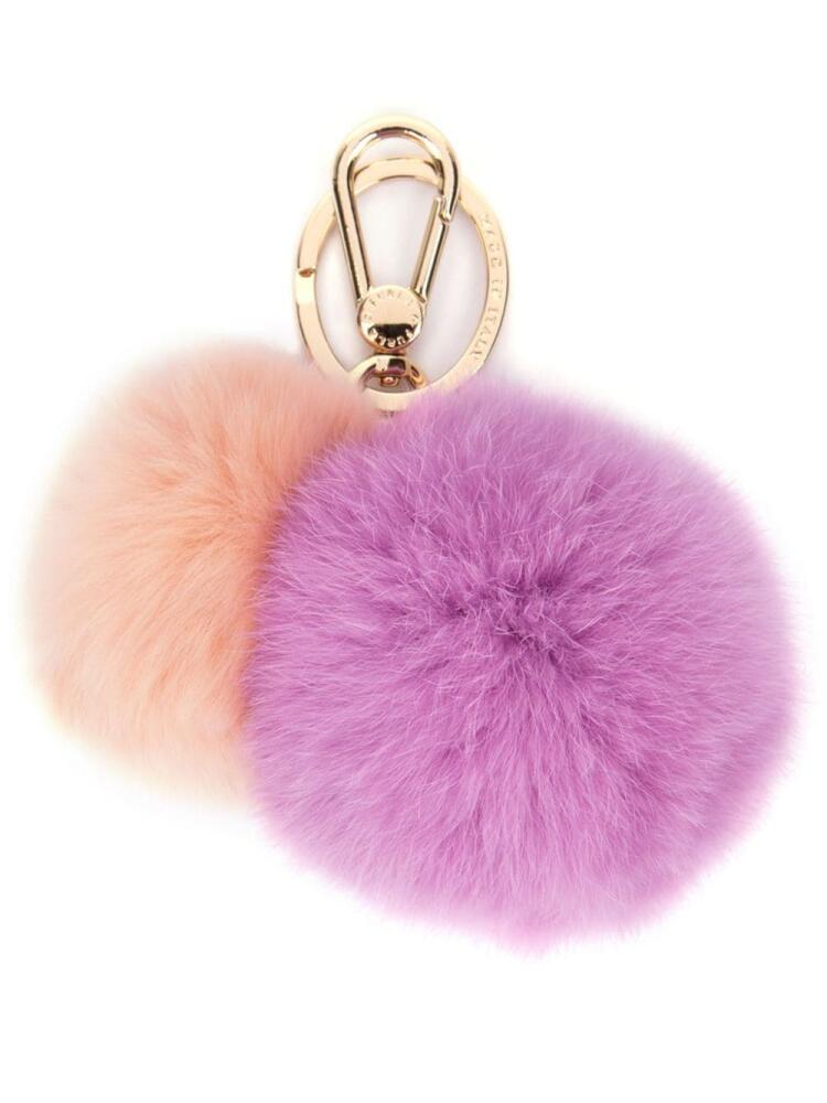 Furla pom pom keyring - Gold Cover