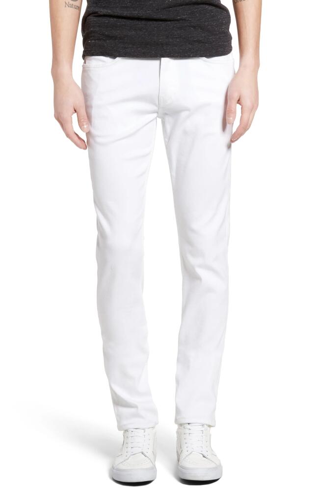 PAIGE Transcend - Lennox Slim Fit Jeans in Icecap Cover