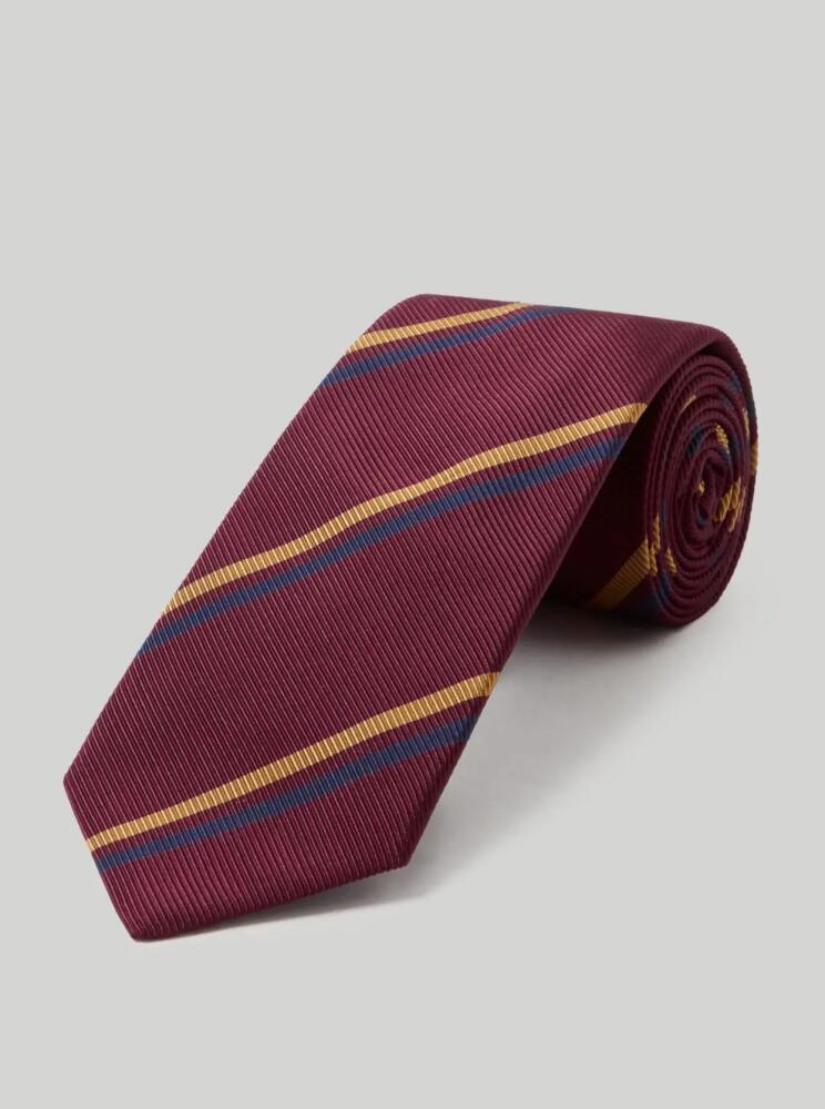 Robert Talbott Robert Repp Necktie in Burgundy Multi Cover