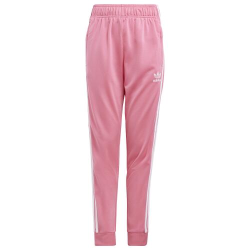 adidas Originals Superstar Track Pants - Girls' Grade School White/Pink Fusion Cover