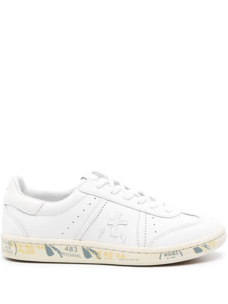 Premiata BonnieD 6766 leather sneakers - White Cover