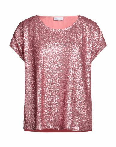 Diana Gallesi Woman Top Pink Polyester, Elastane Cover