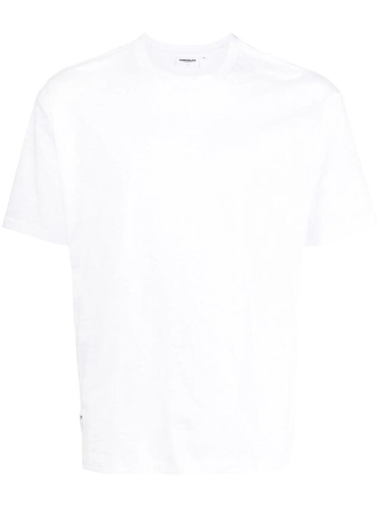 CHOCOOLATE crew-neck T-shirt - White Cover