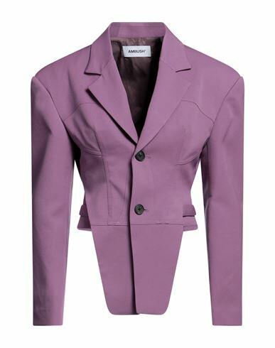 Ambush Woman Blazer Purple Wool Cover