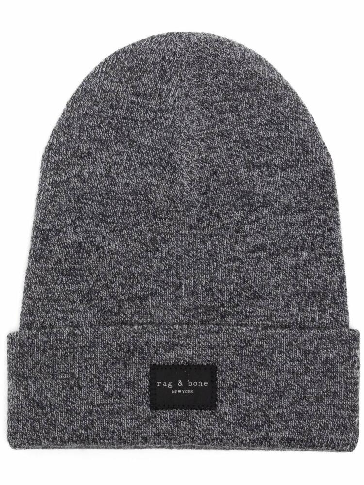 rag & bone Addison knitted beanie - Grey Cover