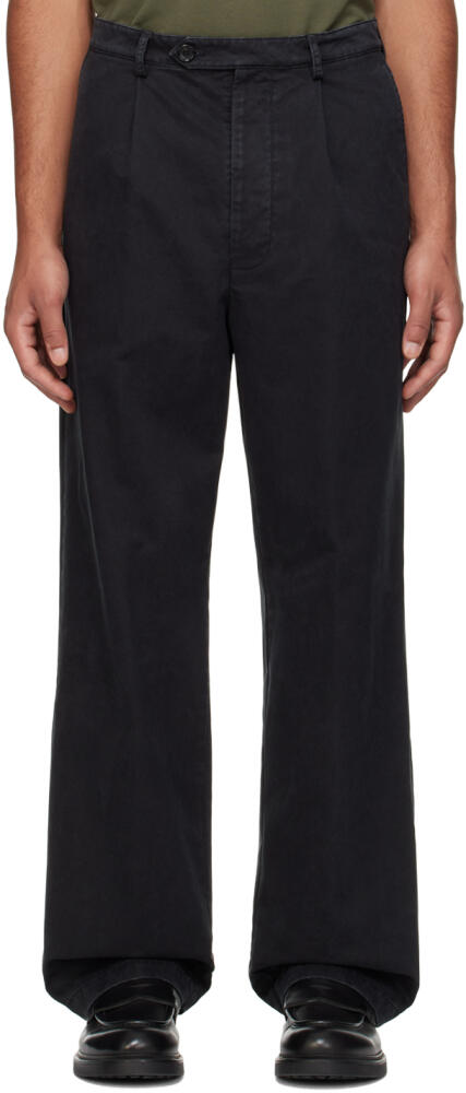 Bally Black Darted Trousers Cover