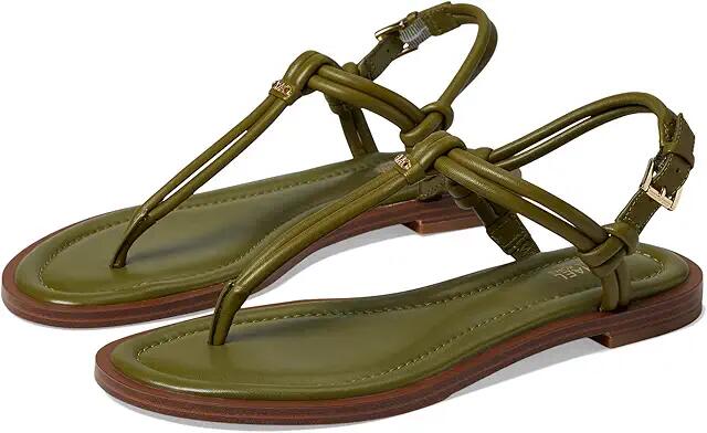 MICHAEL Michael Kors Astra Thong (Smokey Olive) Women's Sandals Cover