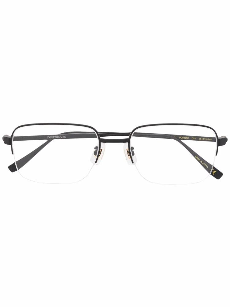 Dunhill square-frame glasses - Black Cover