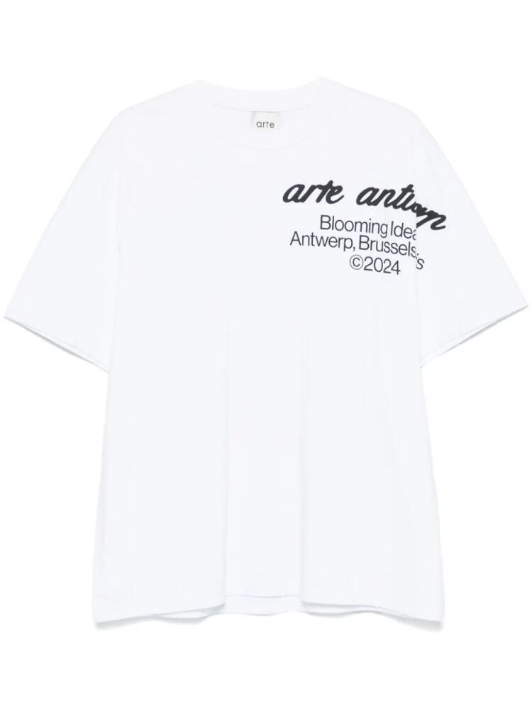 ARTE Blooming Ideas T-shirt - White Cover