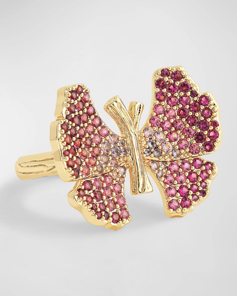 Anabel Aram Jewelry Butterfly Pave Ring Cover