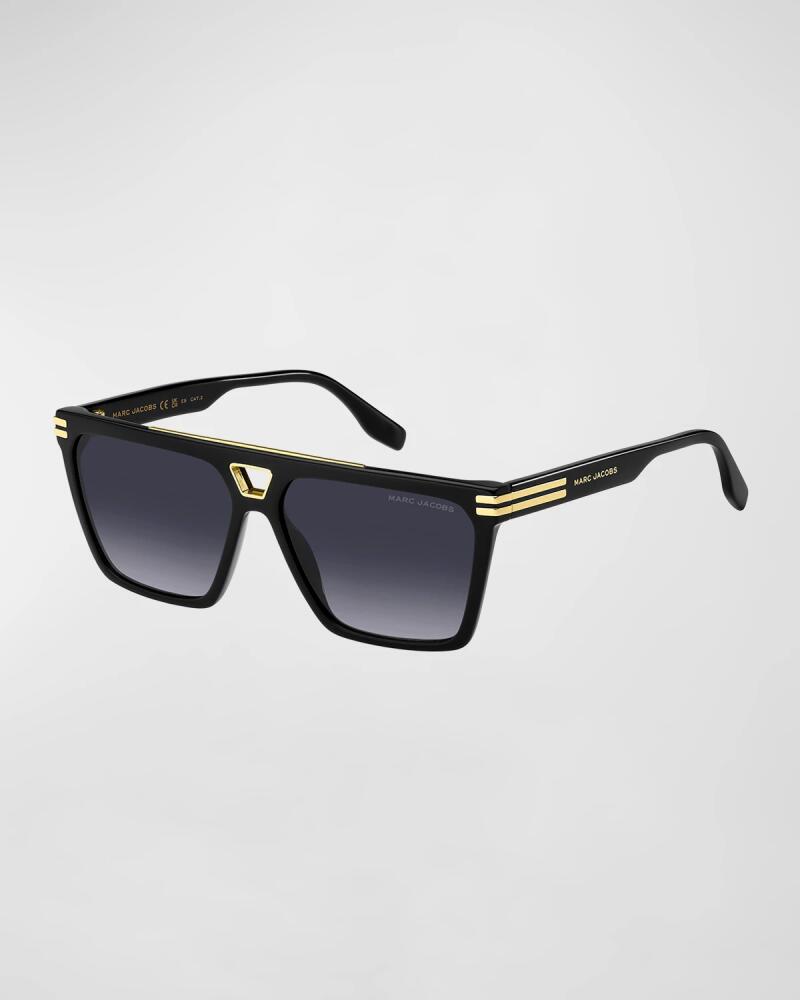 Marc Jacobs Logo Acetate Aviator Sunglasses Cover