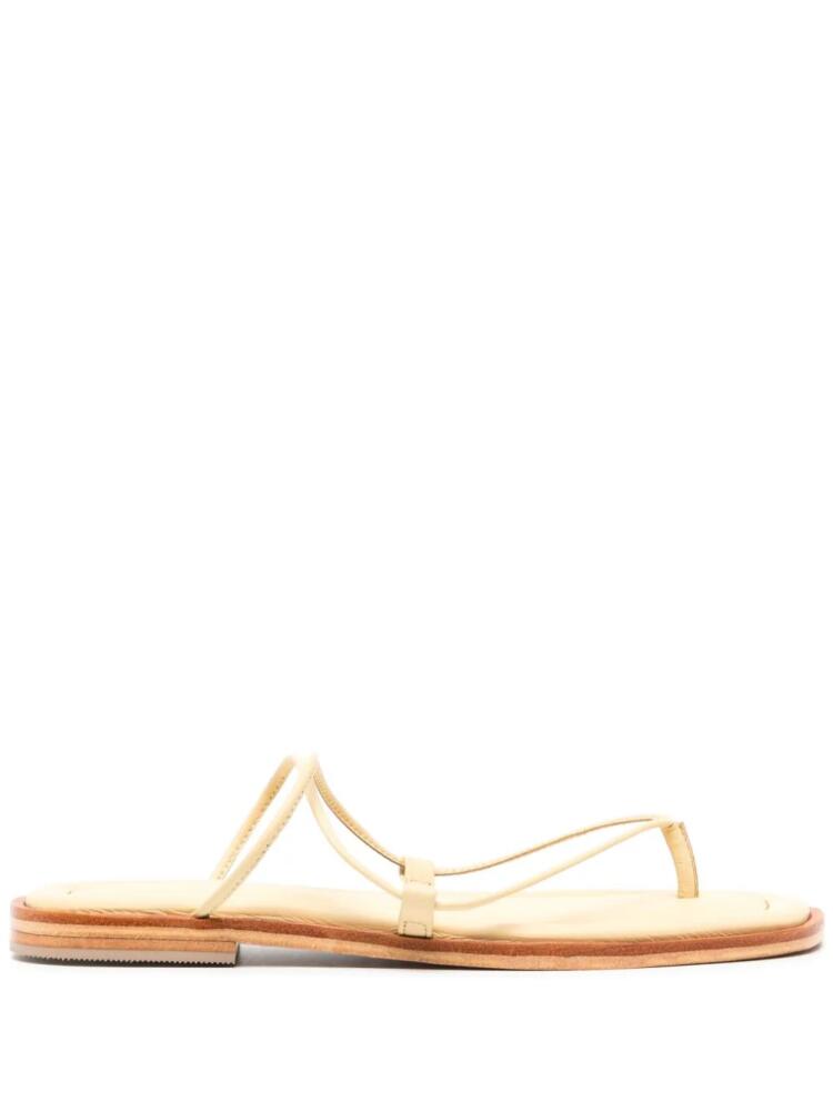 A.EMERY Nodi leather sandals - Neutrals Cover