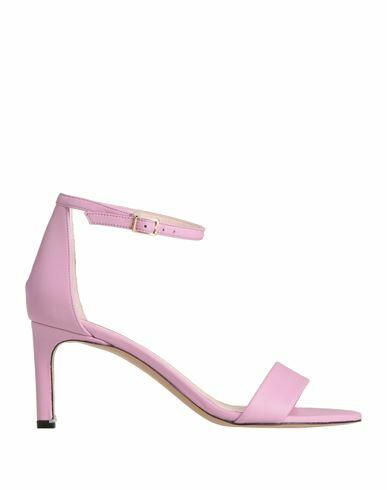 Boss Woman Sandals Pink Soft Leather Cover