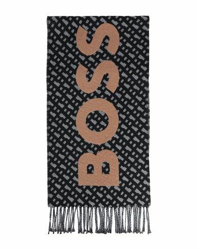 Boss Man Scarf Grey Polyacrylic, Wool, Polyamide Cover