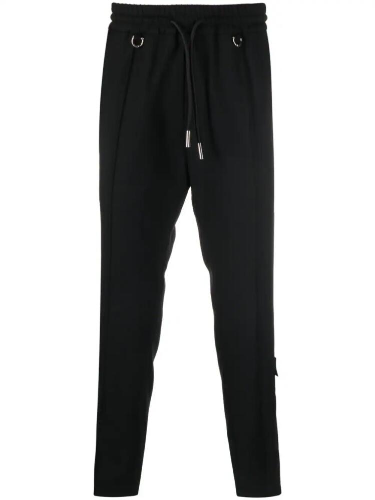 John Richmond virgin wool tapered trousers - Black Cover