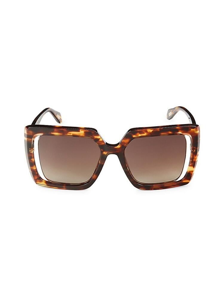 Just Cavalli Women's 53MM Square Sunglasses - Brown Cover