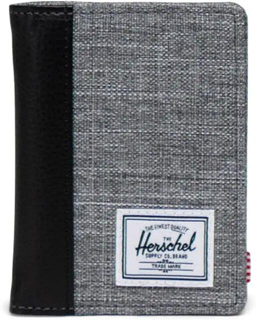 Herschel Supply Co. Gordon Wallet (Raven Crosshatch) Wallet Handbags Cover