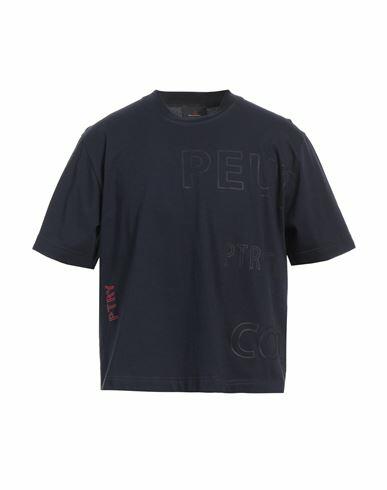 Peuterey Man T-shirt Navy blue Cotton Cover