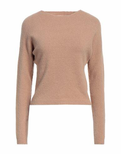 Semicouture Woman Sweater Sand Virgin Wool, Polyamide, Cashmere, Elastane Cover