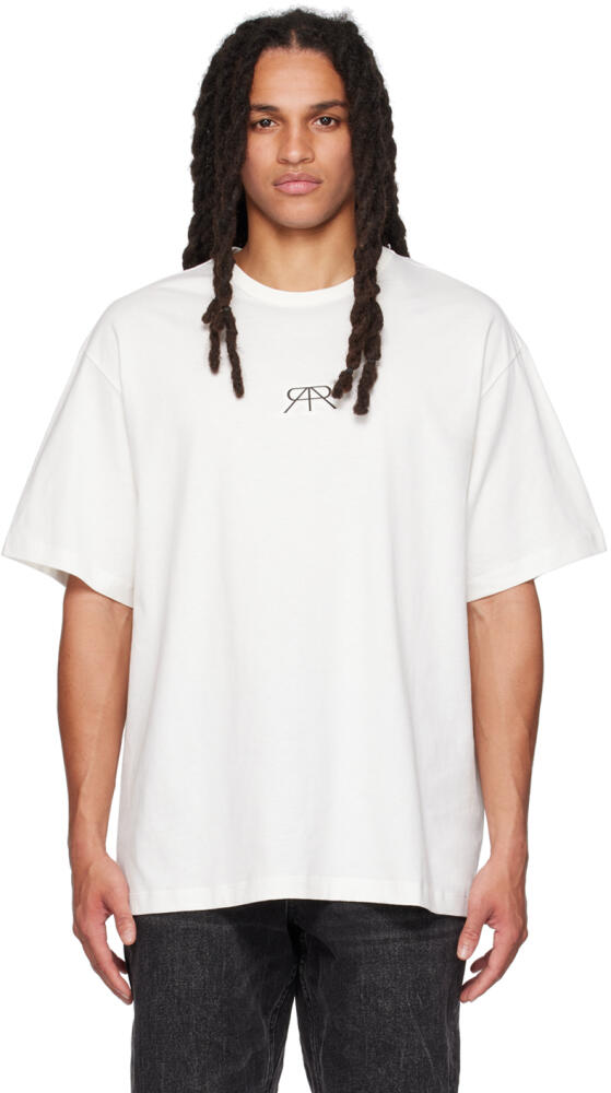 RTA White Oversized T-Shirt Cover