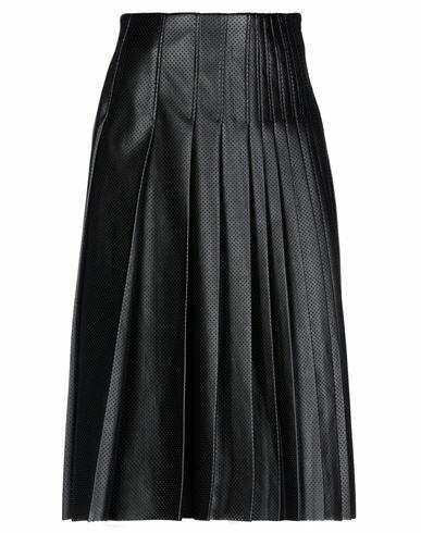 Cedric Charlier Woman Midi skirt Black Polyester Cover