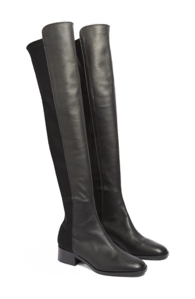 LK Bennett Duke Over the Knee Boot in Black Cover