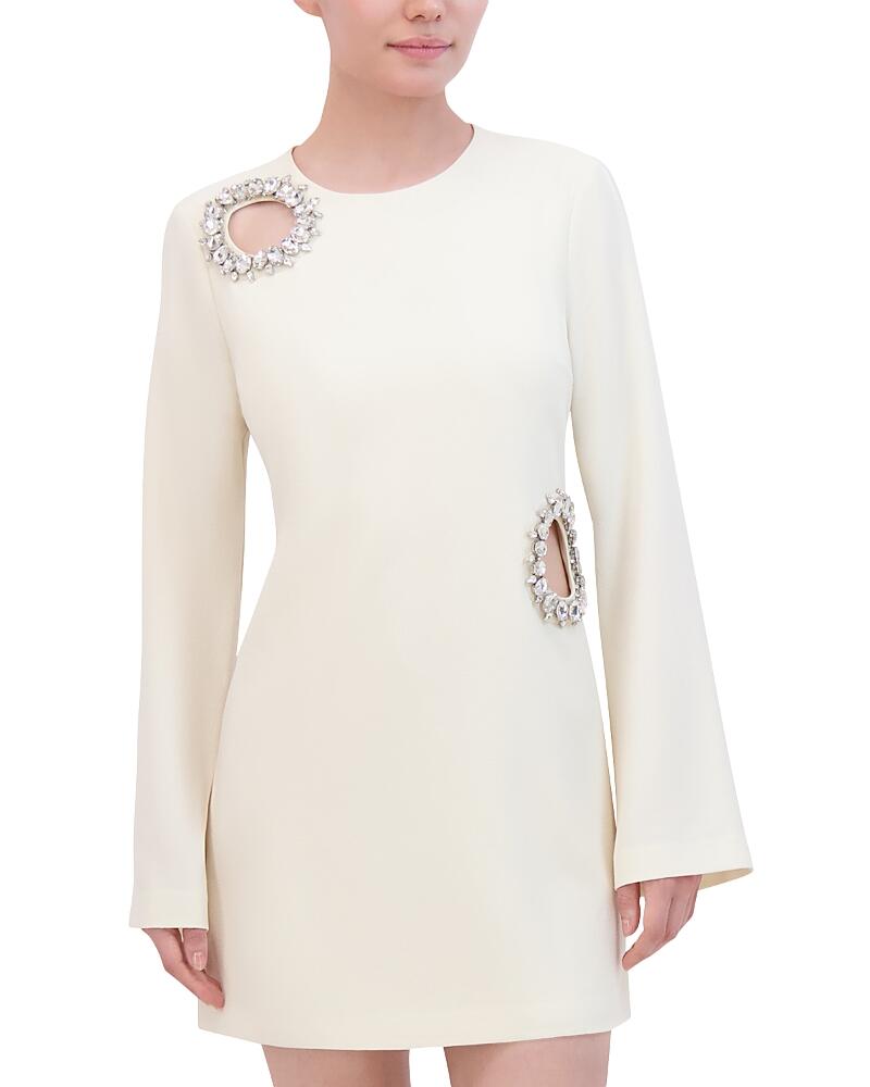 Bcbgmaxazria Embellished Mini Dress Cover