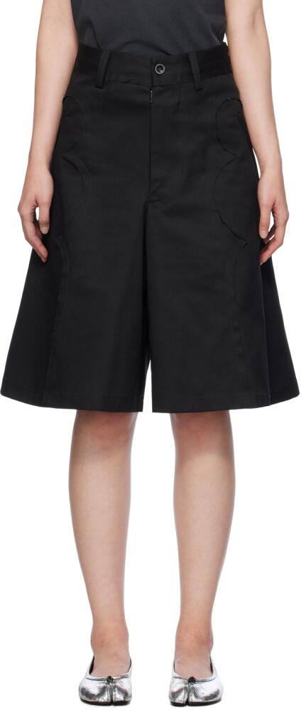 Maison Margiela Black Yoke Shorts Cover